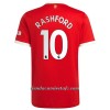 Camiseta de fútbol Manchester United Marcus Rashford 10 Primera Equipación 2021/22 - Hombre